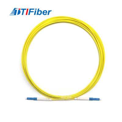 FTTH utilizan el solo modo LC/UPC a una cara a la fibra óptica Jumper Cable Patch Cord de LC/UPC