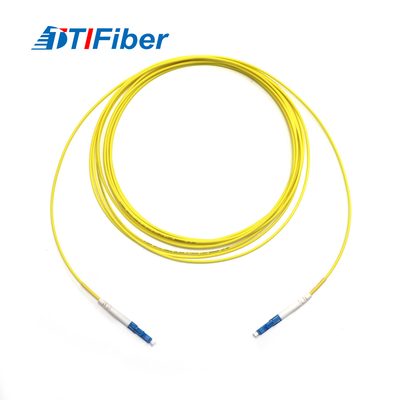 FTTH utilizan el solo modo LC/UPC a una cara a la fibra óptica Jumper Cable Patch Cord de LC/UPC