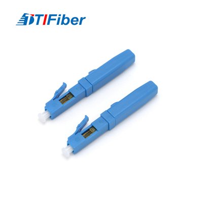 Asamblea rápida del conector de la fibra óptica del solo modo del campo rápido de Ftth