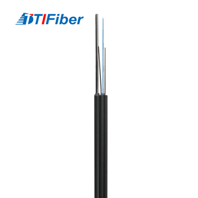 Cable de descenso al aire libre de la fibra óptica del solo modo GJYXCH G657A 1 base 2 4