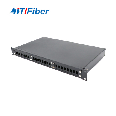 24 longitudes modificadas para requisitos particulares de fibra óptica del panel de remiendo del Sc Sx Ftth Mpo Mtp