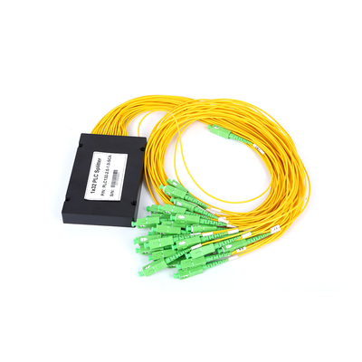 ABS del divisor de la fibra óptica del sistema PLC de Fttx Ftth encajonado