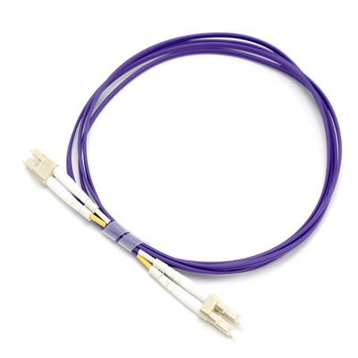 Cordón de remiendo a dos caras de la fibra óptica del SC LC milímetro OM4 2m m 3m m