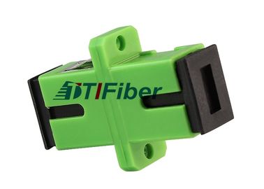 Adaptador/acoplador unimodales a una cara de la fibra óptica de la telecomunicación SC/APC