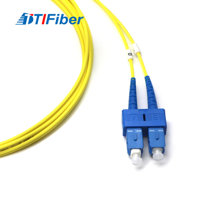 Cordón de remiendo de la fibra óptica de TTIFiber FC-SC SM DX el 1m los 2m los 4m los 5m