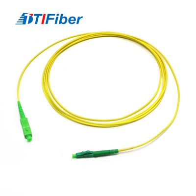 Cordón de remiendo monomodo de la fibra óptica del SC SM SX FTTX todas las longitudes disponibles