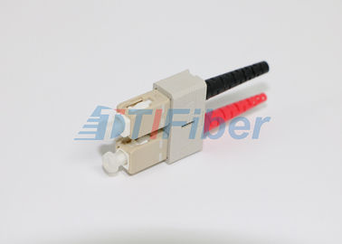 Conectores de la fibra óptica del SC/de la PC para la fibra Patchcords, conectores de la fibra con varios modos de funcionamiento