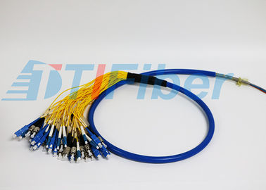 Coleta de la fibra óptica de la armadura del SC del ST LC FC con varios modos de funcionamiento para el panel de remiendo de fibra y el adaptador de la fibra