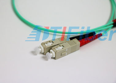 Cordón de remiendo de la fibra óptica del SC/del UPC con varios modos de funcionamiento/cordón de remiendo óptico de la red de FTTH