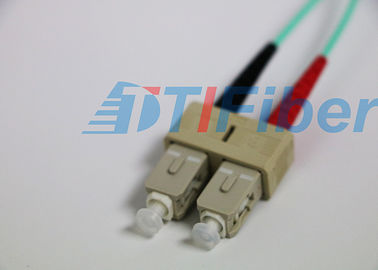 Cordón de remiendo de la fibra óptica del SC/del UPC con varios modos de funcionamiento/cordón de remiendo óptico de la red de FTTH
