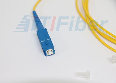 Cordón de remiendo unimodal de la fibra óptica del simplex LSZH para el SC de la red 2.0m m de FTTH/APC