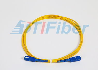 Cordón de remiendo unimodal de la fibra óptica del simplex LSZH para el SC de la red 2.0m m de FTTH/APC