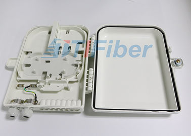 Caja de la terminación de la fibra de 16 bases, caja de distribución de la fibra del ABS para la red de Ftth
