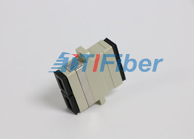Adaptador unimodal de la fibra óptica del SC/del UPC, conector a dos caras de la fibra óptica