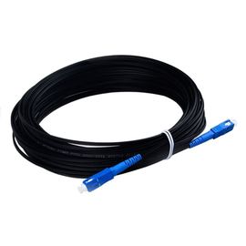 SC APC - cordón de remiendo de fibra óptica de la red del SC APC, negro blanco anaranjado