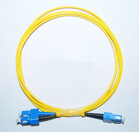 Cordón de remiendo unimodal de la fibra óptica del OEM SC/APC-SC/APC en el equipo de comunicación