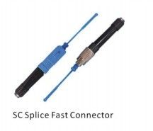 Equipo rápido de la fibra del conector del SC del conector óptico azulverde del CE ROHS QuickFiber