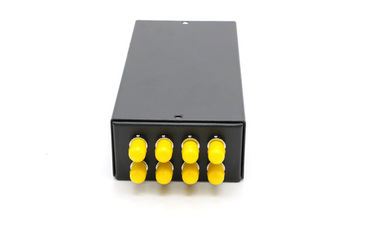 Inserción del adaptador del puerto del ST de la caja terminal de la fibra óptica del puerto de FTTH 8 - mecanografíe el acoplamiento
