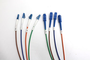 SC/UPC aprobación multi del SGS de la chaqueta de la base LSZH del modo 4 del cordón de remiendo a la fibra óptica del LC/del UPC