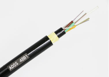 Al aire libre con varios modos de funcionamiento no acorazado del cable de Ethernet de la fibra óptica de ADSS con la sola envoltura