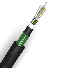 Cordón unimodal acorazado del tubo flojo G652D del cable de fribra óptica
