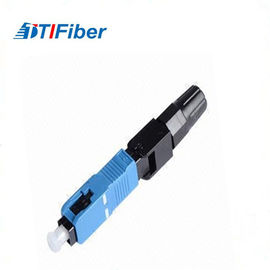 Adaptador de fibra óptica rápido rápido SM milímetro de los conectores para modo del SC del UPC FTTH el solo