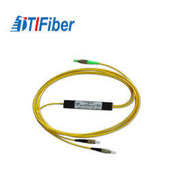 Divisor óptico del alambre del PLC, divisor audio óptico de FTTH Digitaces unimodal