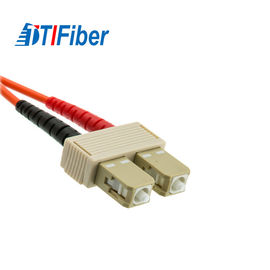Pérdida de alto retorno del cordón de remiendo de la fibra óptica de SC-SC con el conector del SC UPC SM milímetro del ST del LC FC