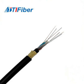 24 bases todo el uso autosuficiente dieléctrico de la antena del cordón de remiendo de la fibra óptica ADSS