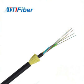 Uso al aire libre de la telecomunicación de la base del solo modo 16 del cable óptico de la fibra de ADSS