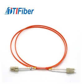 El remiendo con varios modos de funcionamiento bajo de la fibra óptica de la pérdida de inserción telegrafía el milímetro 62,5 OM1 LC al tipo del LC