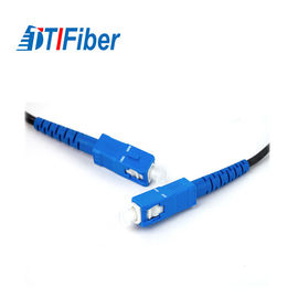 Cordón de remiendo al aire libre de la fibra óptica SC/UPC-SC/UPC los 2.0MM LSZH para las redes de telecomunicaciones