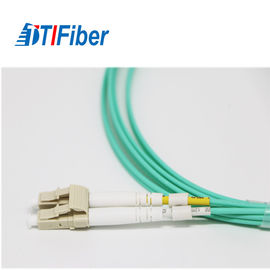 Cordón de remiendo de pequeñas pérdidas de la fibra óptica LC-FC LSZH 1~144 multi - configuraciones de la aduana de las fibras