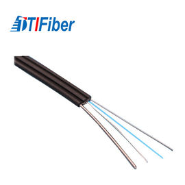 Cadena de producción del cable de descenso de Ftth alambre de la fibra óptica para dirigirse el cable acorazado de acero