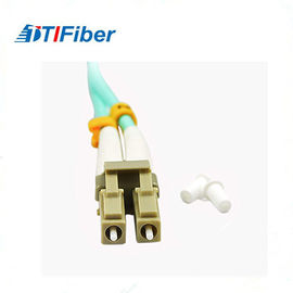 1~144 fibras multi Lc al cordón de remiendo con varios modos de funcionamiento de la fibra óptica OM3 del Lc