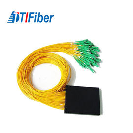 Módulo modificado para requisitos particulares divisor del ABS de Pigtailed del empalme de la fibra óptica del PLC del polaco de UPC/APC