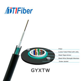 Modo 2 acorazados/4/6/12 del cable de fribra óptica de GYXTW el solo quita el corazón a garantía de 3 años