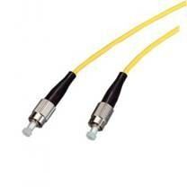 Cordón de remiendo de la fibra de FC con el cable amarillo, SM, fibra óptica del milímetro