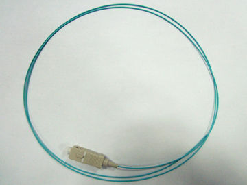 La coleta de la fibra del SC OM3 de la aguamarina, 0.9m m/2.0m m/3.0m m telegrafía el diámetro