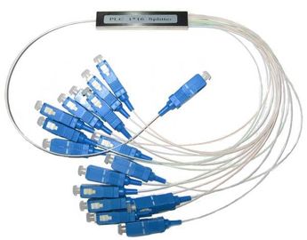 Divisor de fibra óptica del acuerdo del PLC 1×16 para la red óptica pasiva