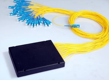 G652D entró el divisor de la fibra óptica del cable del 1M para los sensores ópticos de la fibra