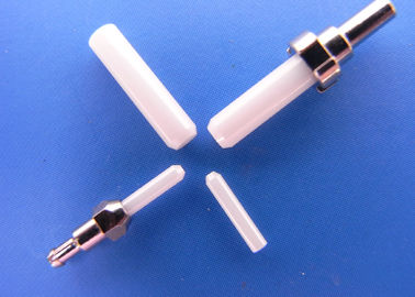 Metal la virola de la fibra óptica del SM milímetro LC con el extremo del UPC APC de la PC - cara