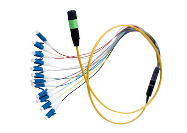 Alta fibra óptica de la telecomunicación de APC de la pérdida de reflexión para las instalaciones de la premisa