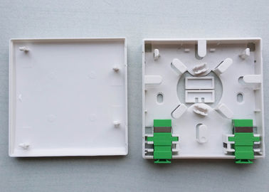 Caja de distribución interior de la fibra óptica 2port, el panel de remiendo de 86 zócalos
