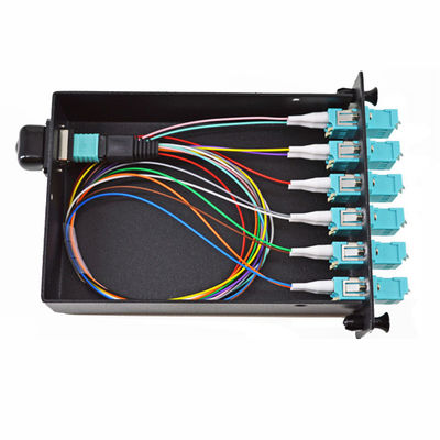 El panel de remiendo de fibra MTP/MPO a 12LC quita el corazón a los módulos con 12LC el casete del módulo de los adaptadores MPO/MTP