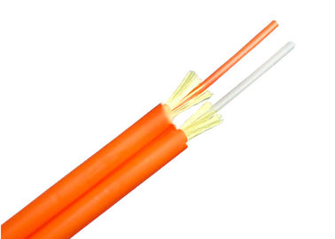 Cable de fribra óptica a dos caras interior de Zipcord OM3 con la chaqueta del PVC/de LSZH