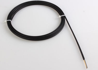 tipo cable del arco 12cores de descenso de FTTH con el alambre de acero/la fibra unimodal