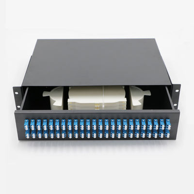 48 caja terminal de la terminación de la caja terminal ODF de la fibra óptica de los puertos FTTB