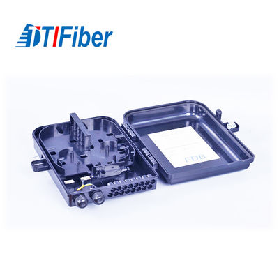 Adaptadores al aire libre interiores de la caja de distribución de la fibra óptica de los puertos de FTTH 24 SC/LC convenientes