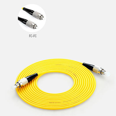 Sc amarillo Lc UPC APC SM el 1m los 5m 10m del cordón de remiendo de la fibra óptica de LSZH el 15m